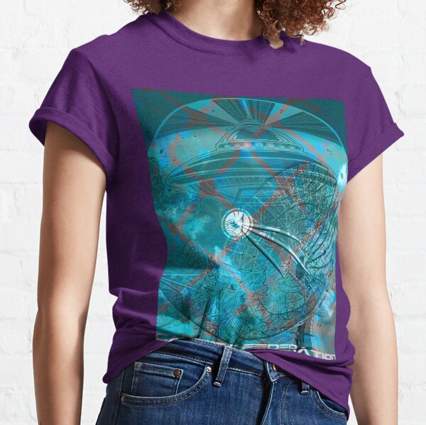 Galactic Federation of Light - Shade of Blue Classic T-Shirt