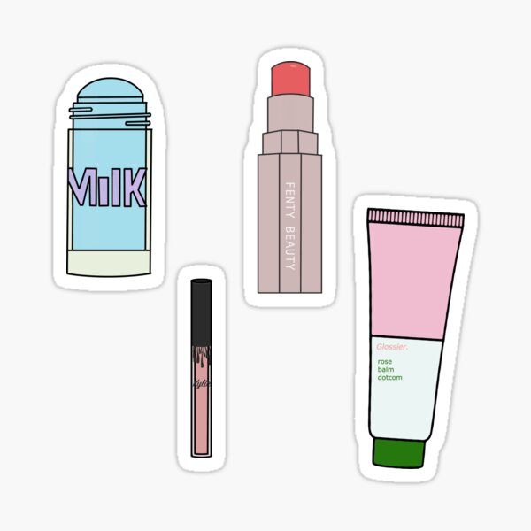 Makeup Stickers | Redbubble