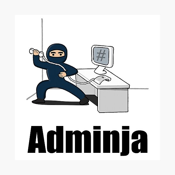 Artikel-Vorschau von Admin lustig Adminja, designt und verkauft von ebizcompany.
