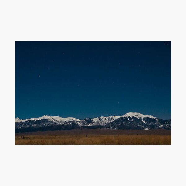 Item preview, Nighttime Over the Mountains designed and sold by Gary Lengyel.