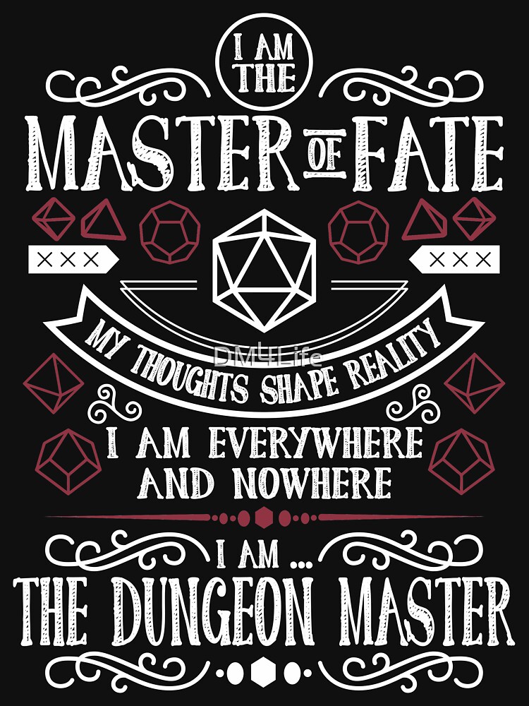 Discover Dungeon Master Shirt and Mug (Black) | Essential T-Shirt 