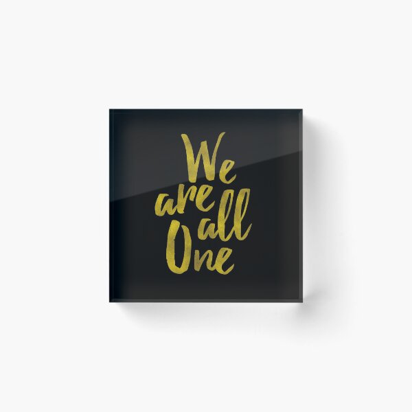 Item preview, We Are All One (Black) designed and sold by majoihart.