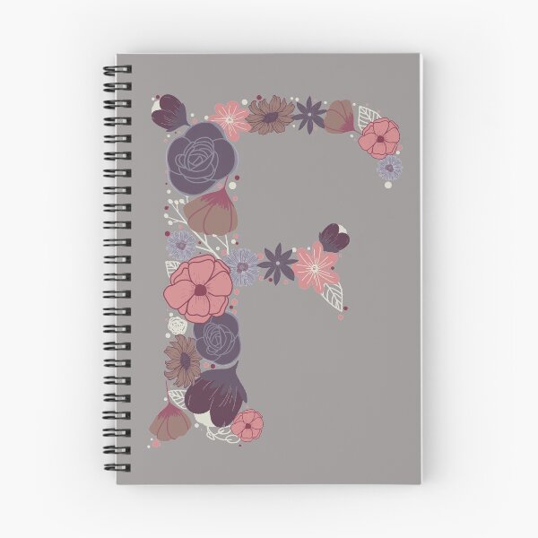 Item preview, F - flower letter designed and sold by kreativeadern.