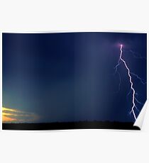 Never strikes twice Poster