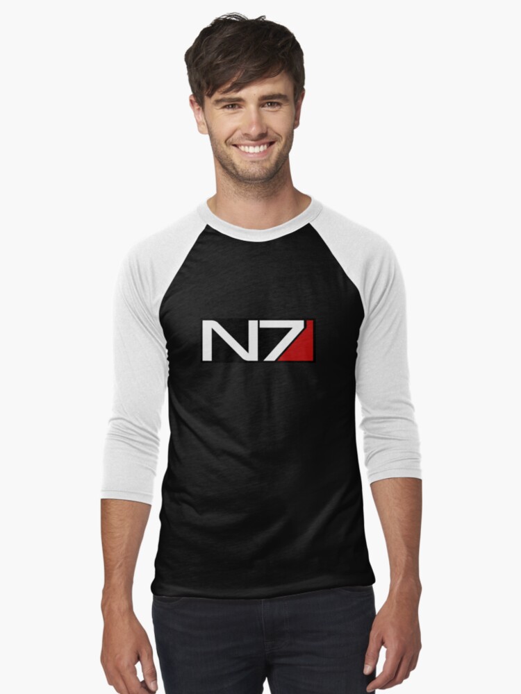 Imagen 1 de 3, Camiseta ¾ estilo béisbol con la obra almohadas, etc., diseñada y vendida por TheHotdish.
