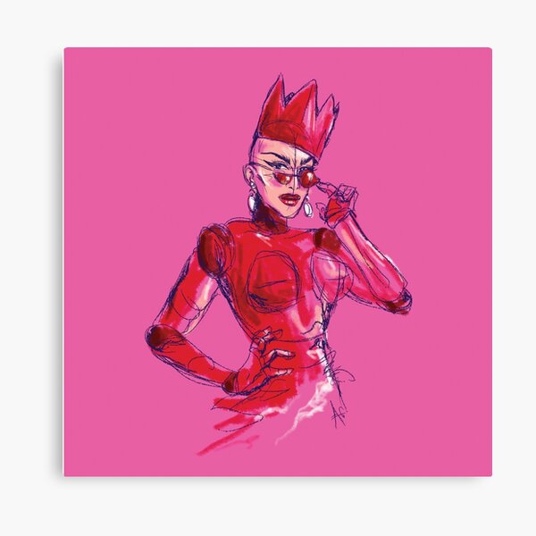 Sasha Velour Impression sur toile