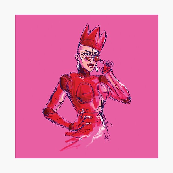Aperçu de l'œuvre Sasha Velour créée et vendue par mannequinsart.