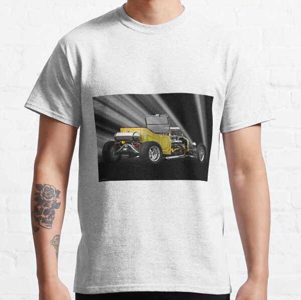 Ford T-Bucket Roadster Hot Rat Rod Classic Car Long Sleeve T-Shirt Tee