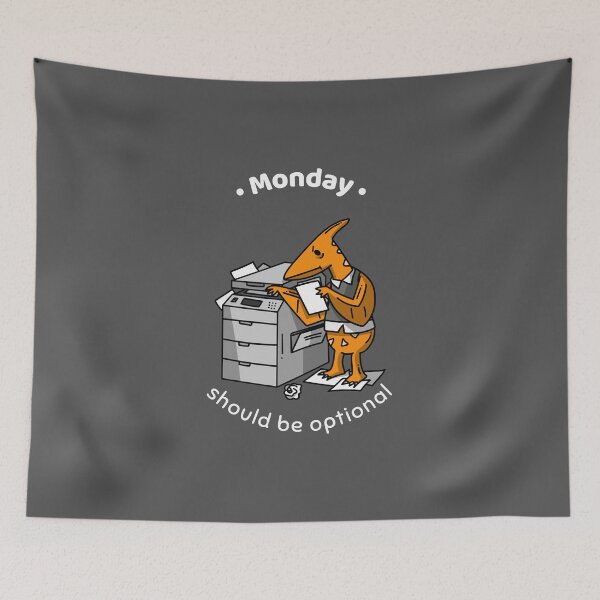 Item preview, Monday Should Be Optional designed and sold by evlar.