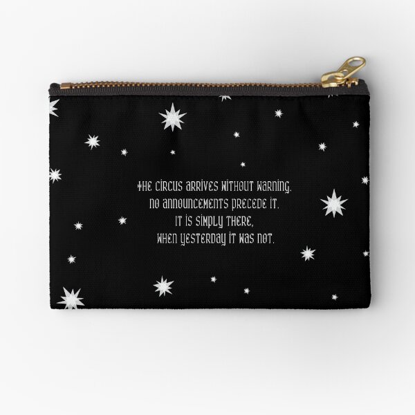 The night circus - At night Zipper Pouch