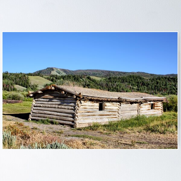 Item preview, Cunningham Cabin, Grand Tetons NP designed and sold by Teresa Zieba.
