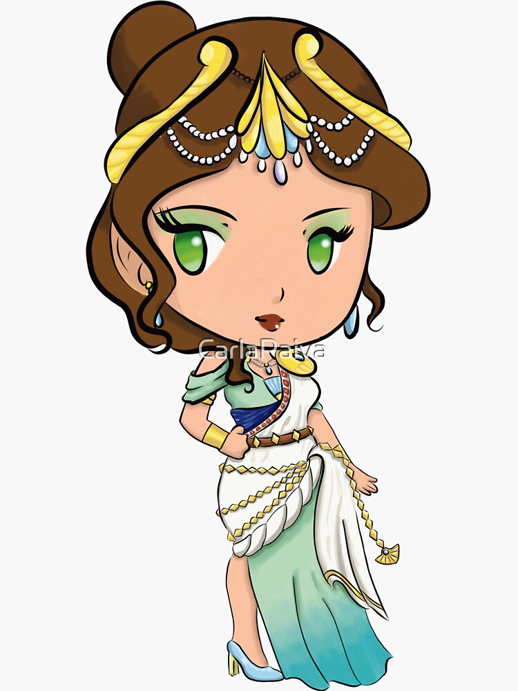 Greek Mythology Hera Sticker for Sale by CraftMiller