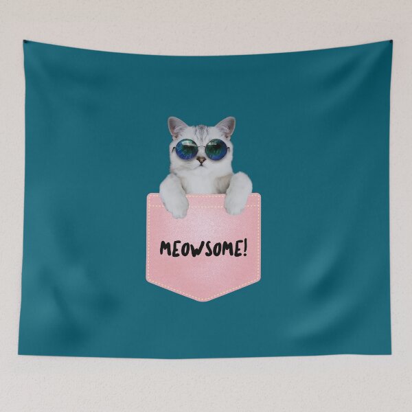 Item preview, Meowsome! Kitten in your Pocket designed and sold by evlar.