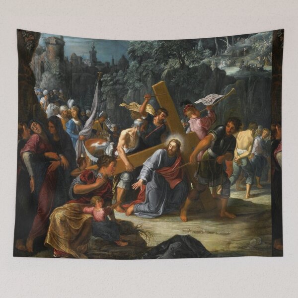 Item preview, Christ On The Road To Calvary designed and sold by Infopreneur123.