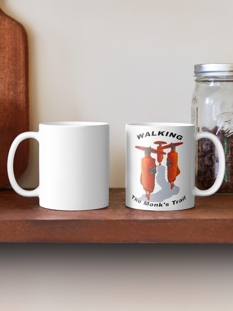 Coffee Mug, Walking The Monk's Trail designed and sold by BWBConcepts