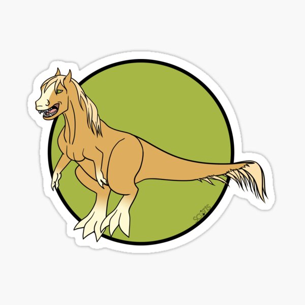 Aperçu de l'œuvre Tyranotaure palomino créée et vendue par ScotisFr.