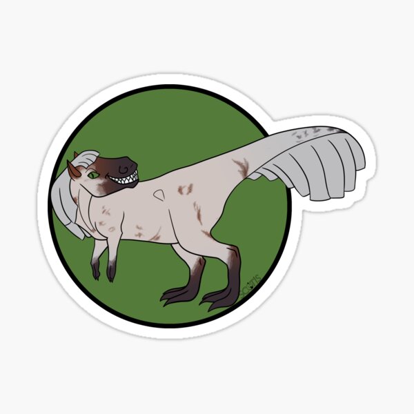 Aperçu de l'œuvre Tyranotaure bai silver rouan créée et vendue par ScotisFr.
