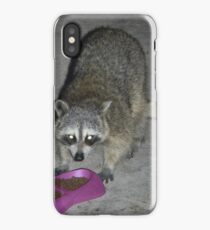 Raccoon's Full Bandito Image iPhone Case/Skin