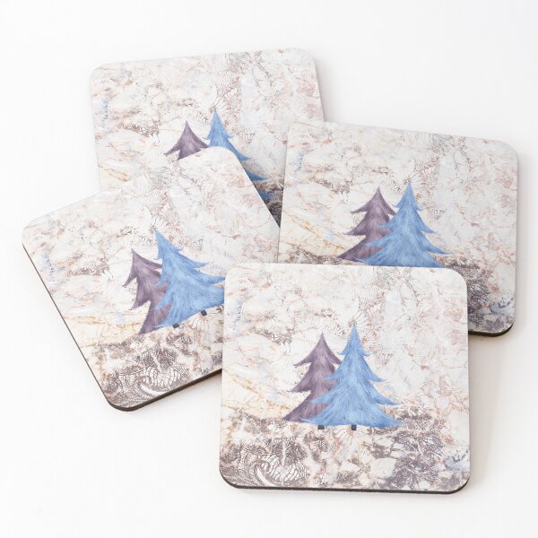 Item preview, Pine Trees on Marble designed and sold by cadinera.