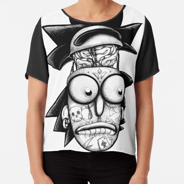 CAMISETA BAW X RICK AND MORTY BRAINS