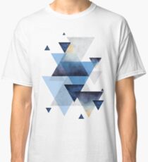 Geometric Blue Classic T-Shirt
