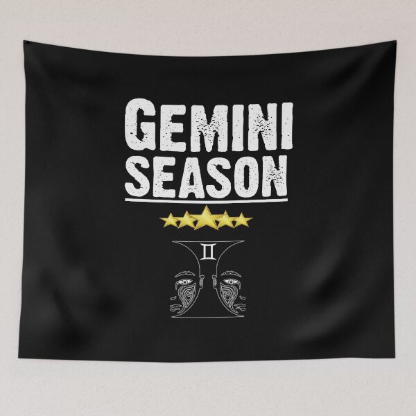 Item preview, Gemini Season Zodiac Star Signs Horoscope designed and sold by CoolApparelShop.