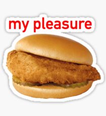 Chick-Fil-A Sandwich Sticker