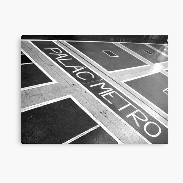 Palac Metro Metal Print