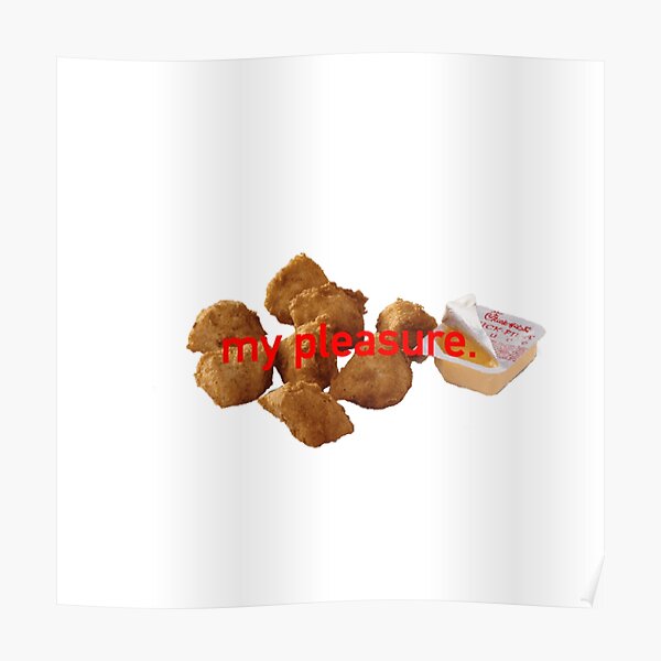 Chick-Fil-A Nuggets Poster
