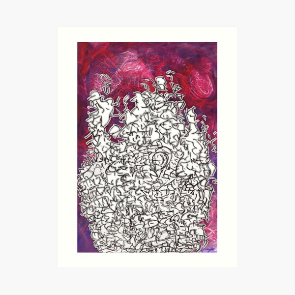 mixed meds experiment Art Print