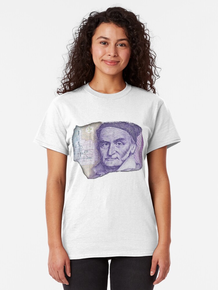 Alternate view of Carl Friedrich Gauss..mathematician Classic T-Shirt