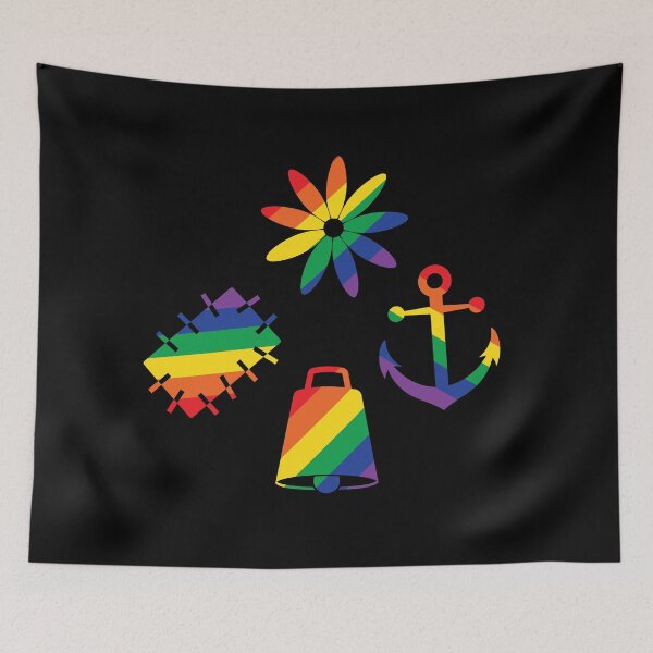 Item preview, Good Time - Jumbo Pride on Black designed and sold by ChristianWiley.