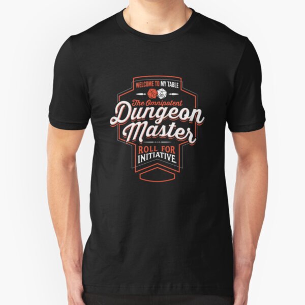 DUNGEON MASTER D&D Tshirt DM GM Slim Fit T-Shirt