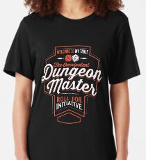 DUNGEON MASTER D&D Tshirt DM GM Slim Fit T-Shirt