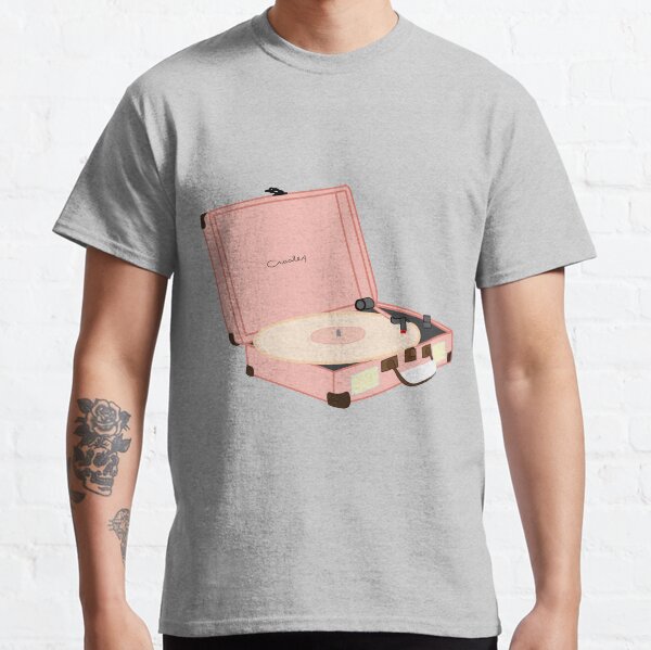 Vintage Pink Record Player Classic T-Shirt