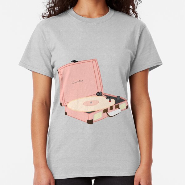 Vintage Pink Record Player Classic T-Shirt