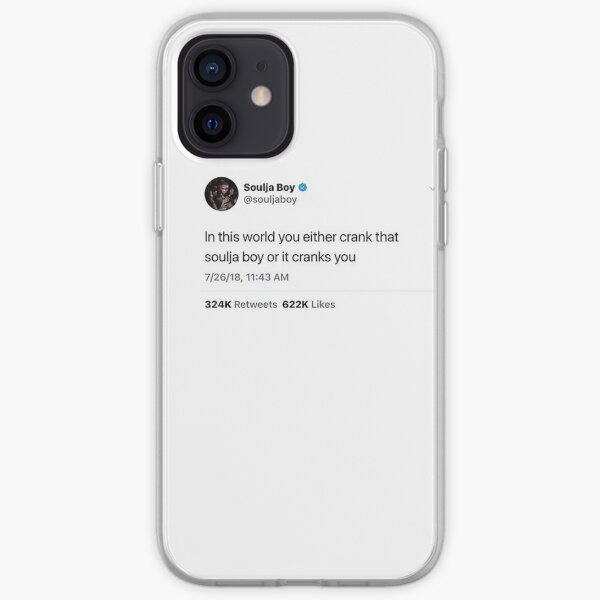 Soulja Boy Tweet iPhone Soft Case