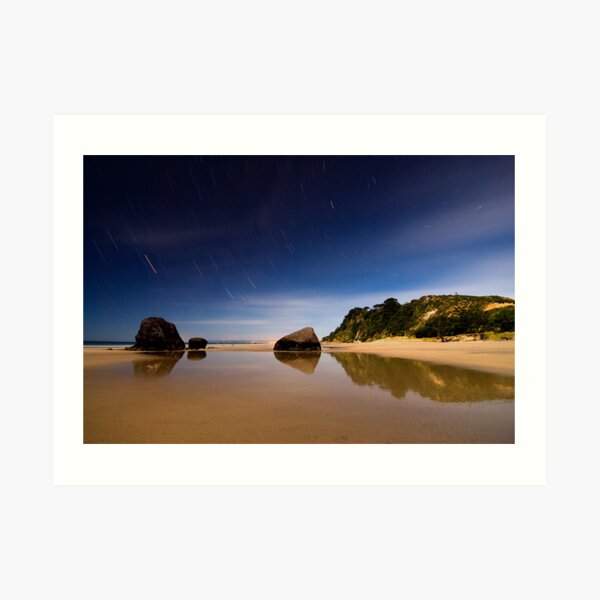 Maketu Startrails Art Print