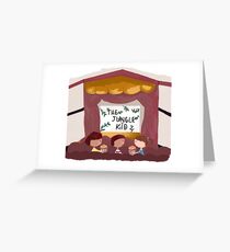 Cinema with friends Greeting Card