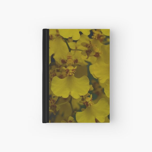 Spanish Dancing Ladies, Oncidium flexuosum Hardcover Journal