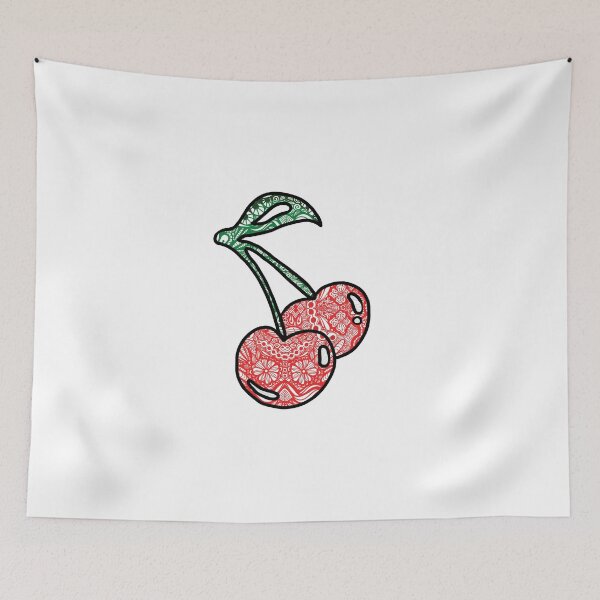 Item preview, Cherries designed and sold by BohemianDesignz.