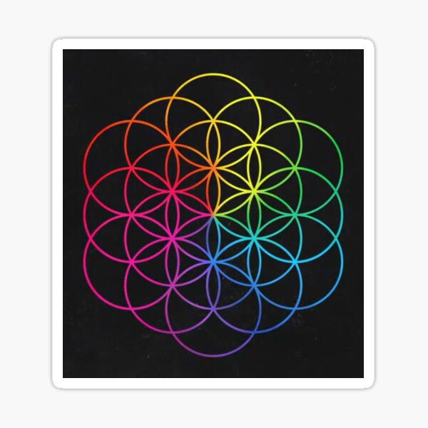 Rainbow Circles Sticker
