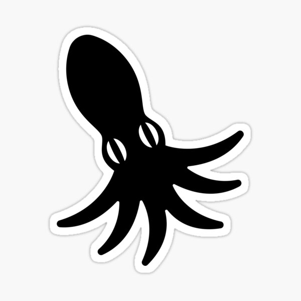Squid Octopus Tentacle Ink Calamari Ocean Oracle' Sticker