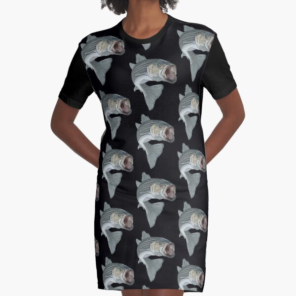 fish hooks, circle hook 3d | Graphic T-Shirt Dress