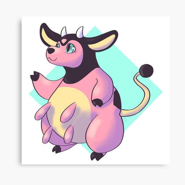 Pink Friend Canvas Print