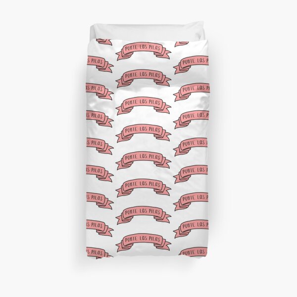 Ponte Las Pilas - Pink Ribbon Duvet Cover