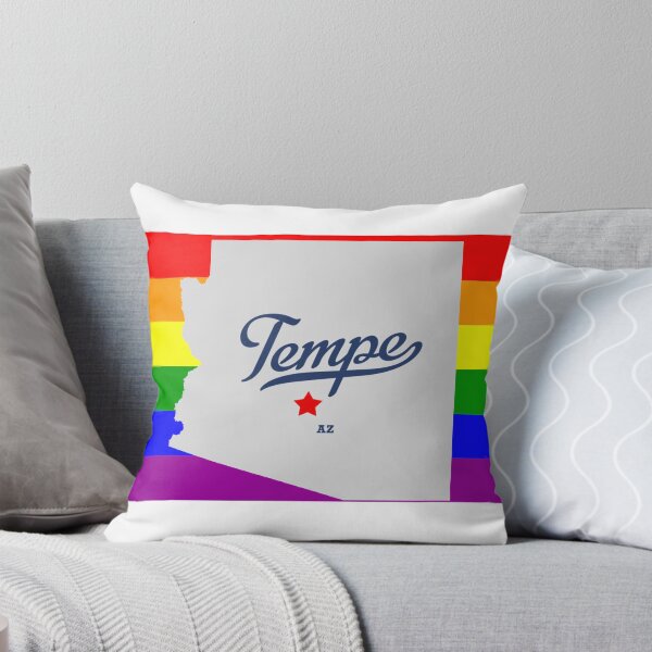 Item preview, Tempe Gay Pride Shirt - Tempe LGBT Rainbow Flag Shirt - Tempe Arizona Gay Pride designed and sold by Galvanized.