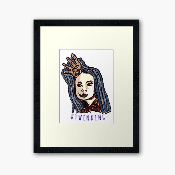 Takashi #TWINNING Framed Art Print
