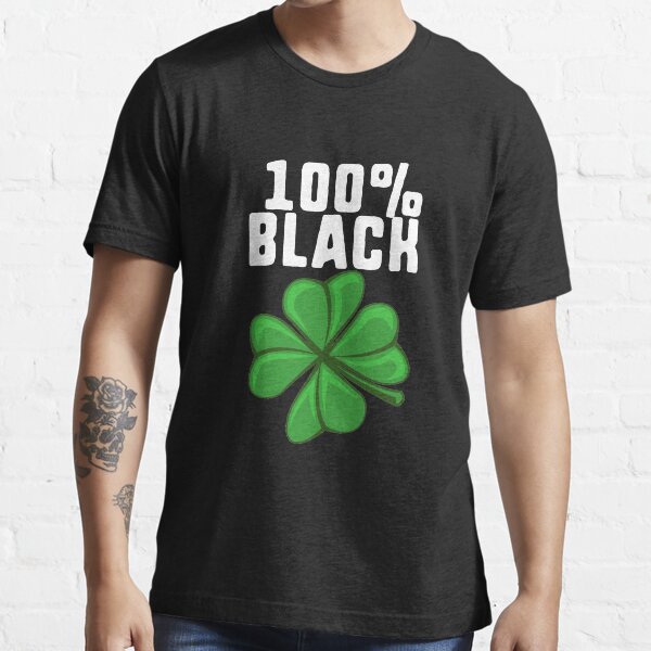 Black st patricks day shirt Clearance