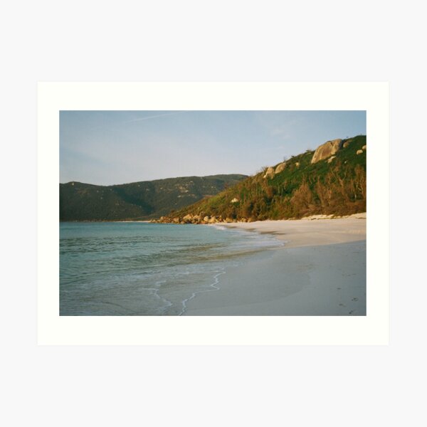 dawn at Little waterloo bay , Art Print